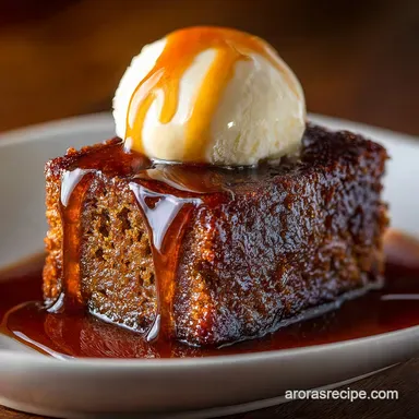 Sticky Toffee Pudding: Nan's Comfort Food Recipe Recipe Card