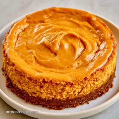 Sweet Potato Cheesecake for 10 Servings Recipe Card