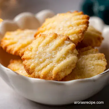 Traditional Buttery Shortbread Cookies for 24 Servings