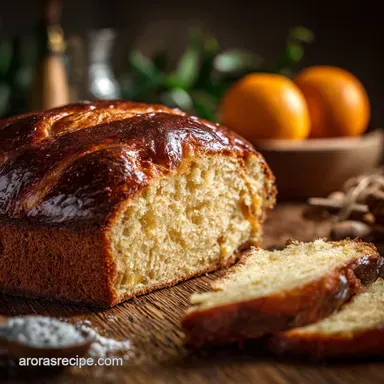 Vasilopita bread The Traditional Greek New Year Cake Recipe Recipe Card