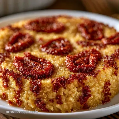 Tuscan Quinoa Bake for 4 Servings Recipe Card