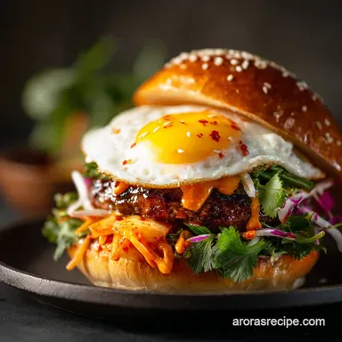 Kimchi Burger: Ultimate Recipe with Gochujang Mayo