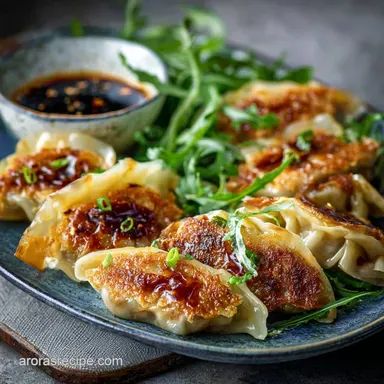Beef Gyoza Recipe: Ultimate Crispy, Savoury Japanese Dumplings Recipe Card