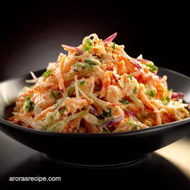 Spicy Kani Salad Creamy Crunchy RestaurantQuality Recipe Recipe Card