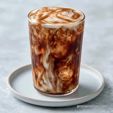 Vanilla Caramel Brew Coffee in 5 Minutes Recipe Card