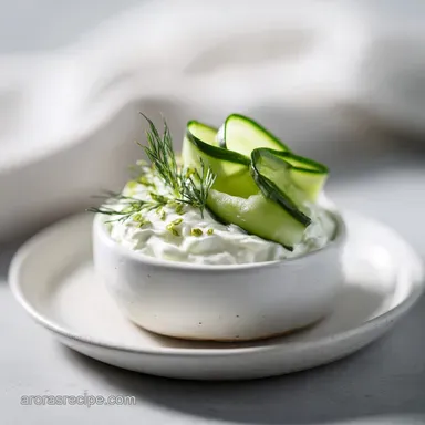 Velvety Cucumber Dip for 10 Servings