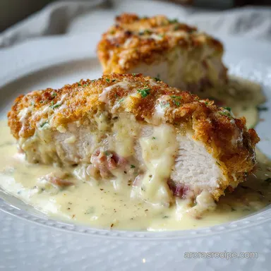 Chicken Cordon Bleu Sauce: Velvety Gruy&egrave;re Dijon Cream