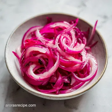 Pickled Red Onions in 10 Minutes with Apple Cider Vinegar