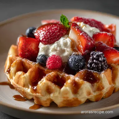 Waffle Recipe without Milk UltraCrispy Fluffy DairyFree Waffles Recipe Card