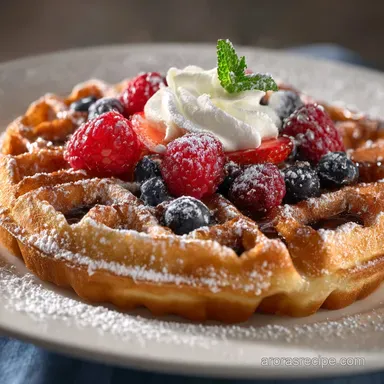 Waffle Recipe without Milk UltraCrispy Fluffy DairyFree Waffles