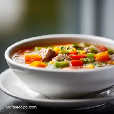 Weight Loss Soup Turkey Vegetable Soup in 40 Minutes