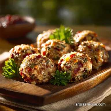 WW2 Wrapped Gator Bites Hearty Robust Savory Energy Bites Recipe Card