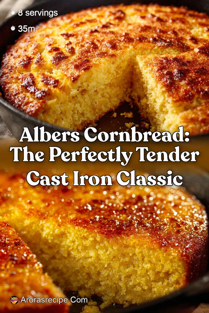 Albers Cornbread: The Perfectly Tender Cast Iron Classic