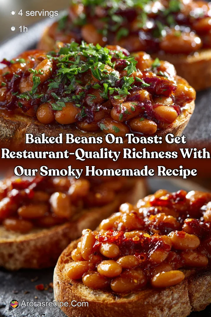 Baked Beans on Toast: Get Restaurant-Quality Richness with Our Smoky Homemade Recipe
