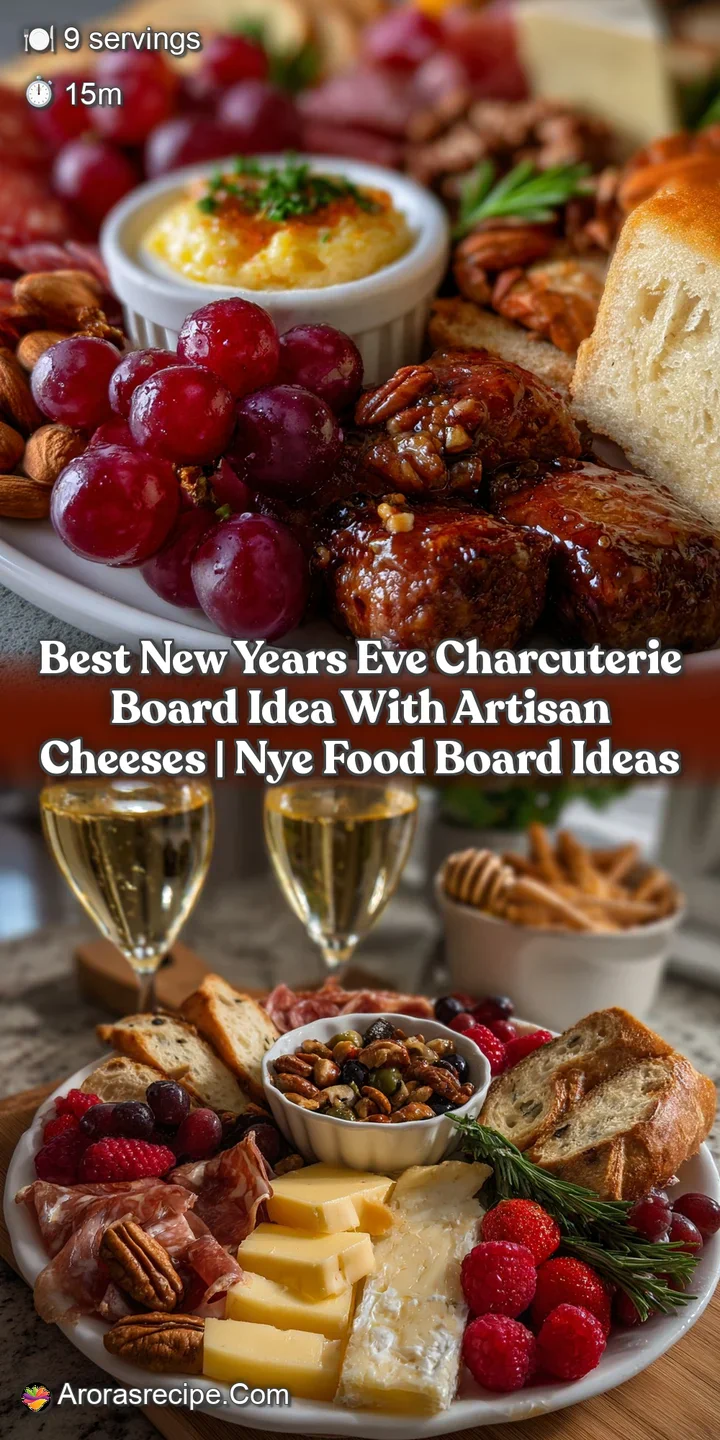 Appetizing close-up showcasing a selection of cheeses and cured meats. Rich reds, creamy whites, and golden crackers creat...