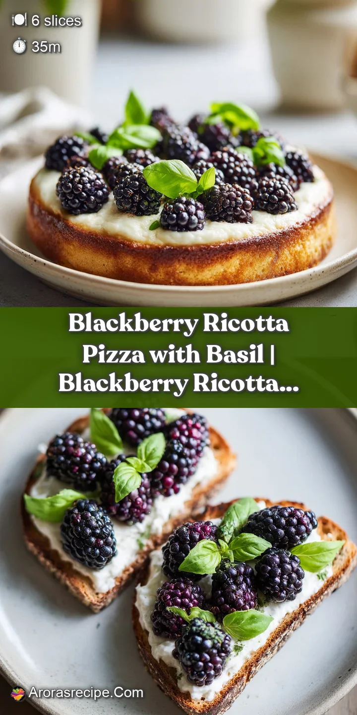 Extreme close-up of creamy white cheese and a bursting purple blackberry with a glistening, sticky honey glaze.