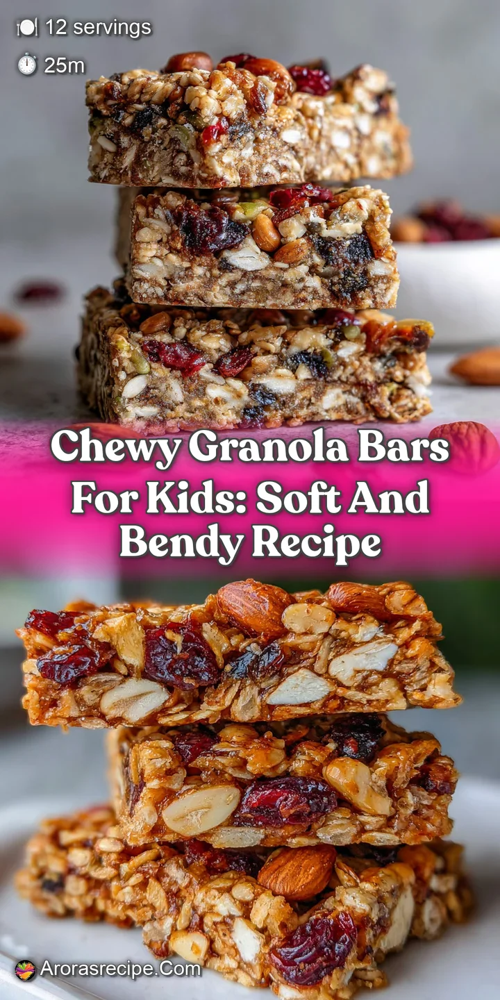 Appetizing close-up of a homemade granola bar, glistening with honey and boasting a satisfyingly dense, chewy texture.