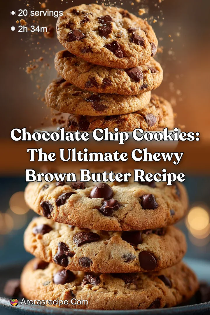 Chocolate Chip Cookies: The Ultimate Chewy Brown Butter Recipe