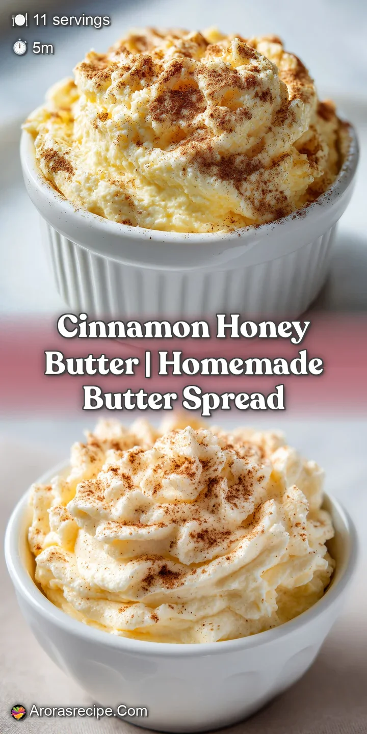 Extreme close-up of velvety, golden-brown spread with visible cinnamon specks and a shimmering honey glaze.