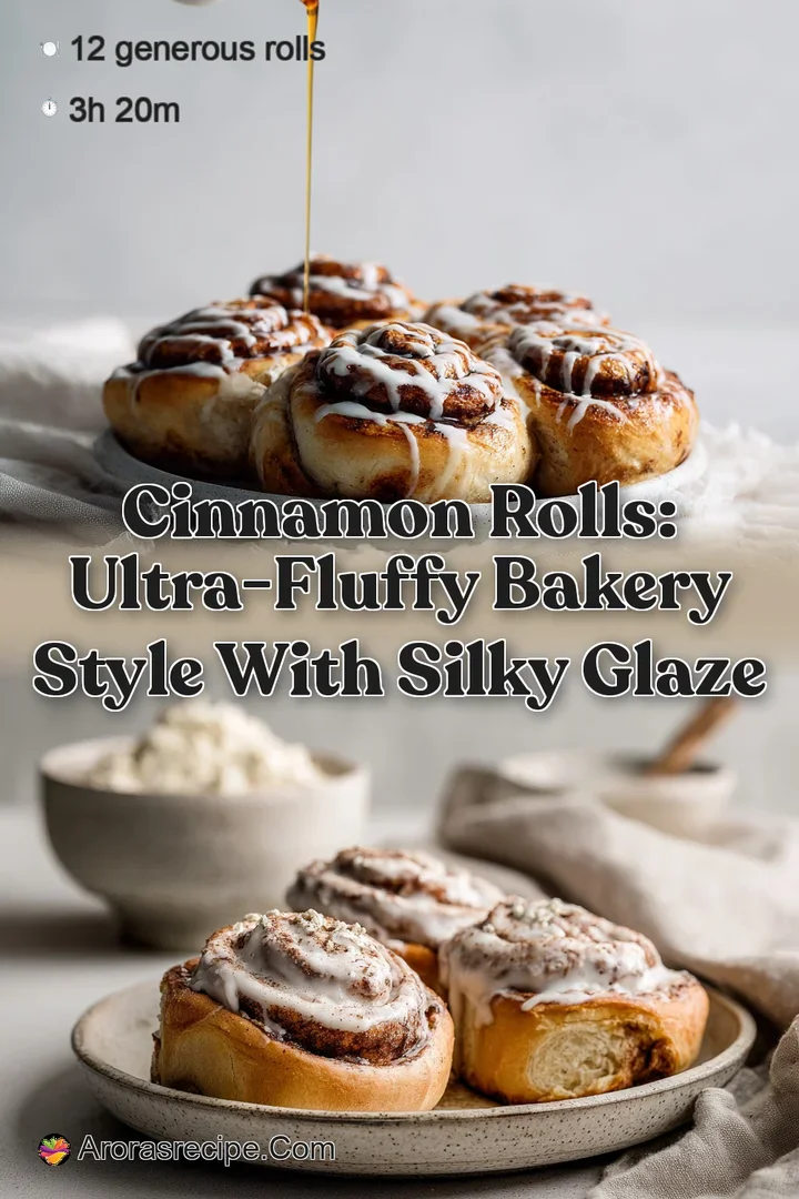 Cinnamon Rolls: Ultra-Fluffy Bakery Style with Silky Glaze