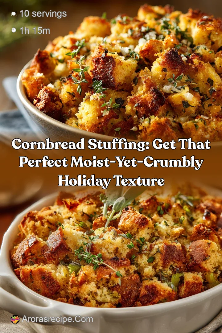 Cornbread Stuffing: Get That Perfect Moist-Yet-Crumbly Holiday Texture