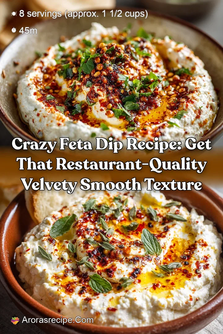 Crazy Feta Dip Recipe: Get That Restaurant-Quality Velvety Smooth Texture