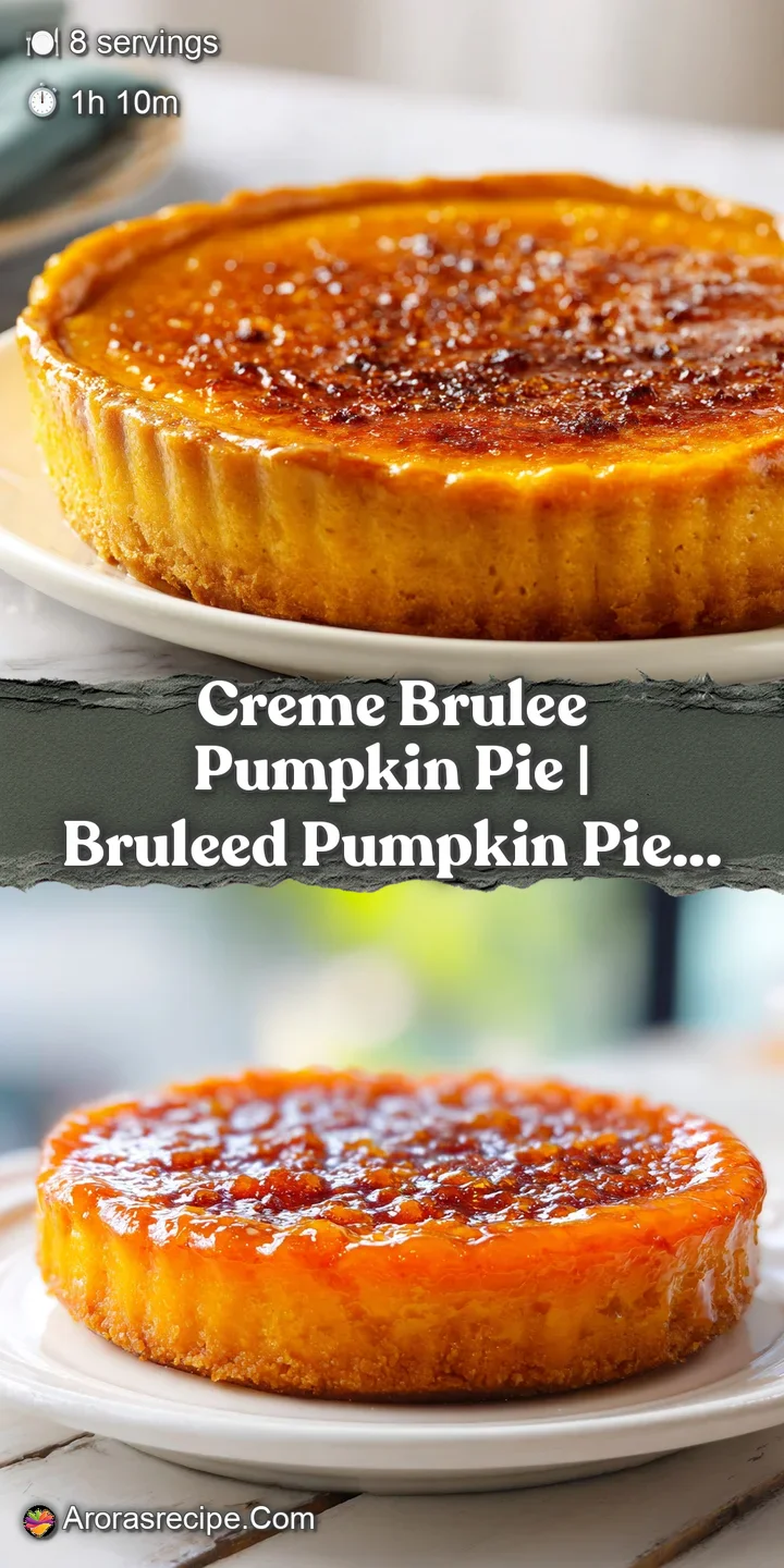 Extreme close-up of a shattered burnt sugar layer revealing a smooth, rich orange pumpkin custard underneath.