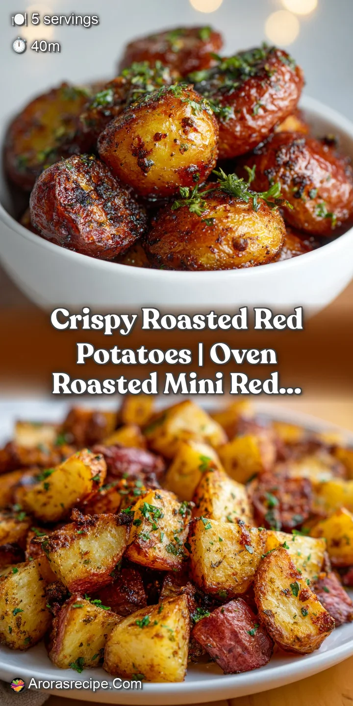 Close-up of crispy roasted red potato, showcasing the browned exterior and fluffy interior, steam rising slightly.