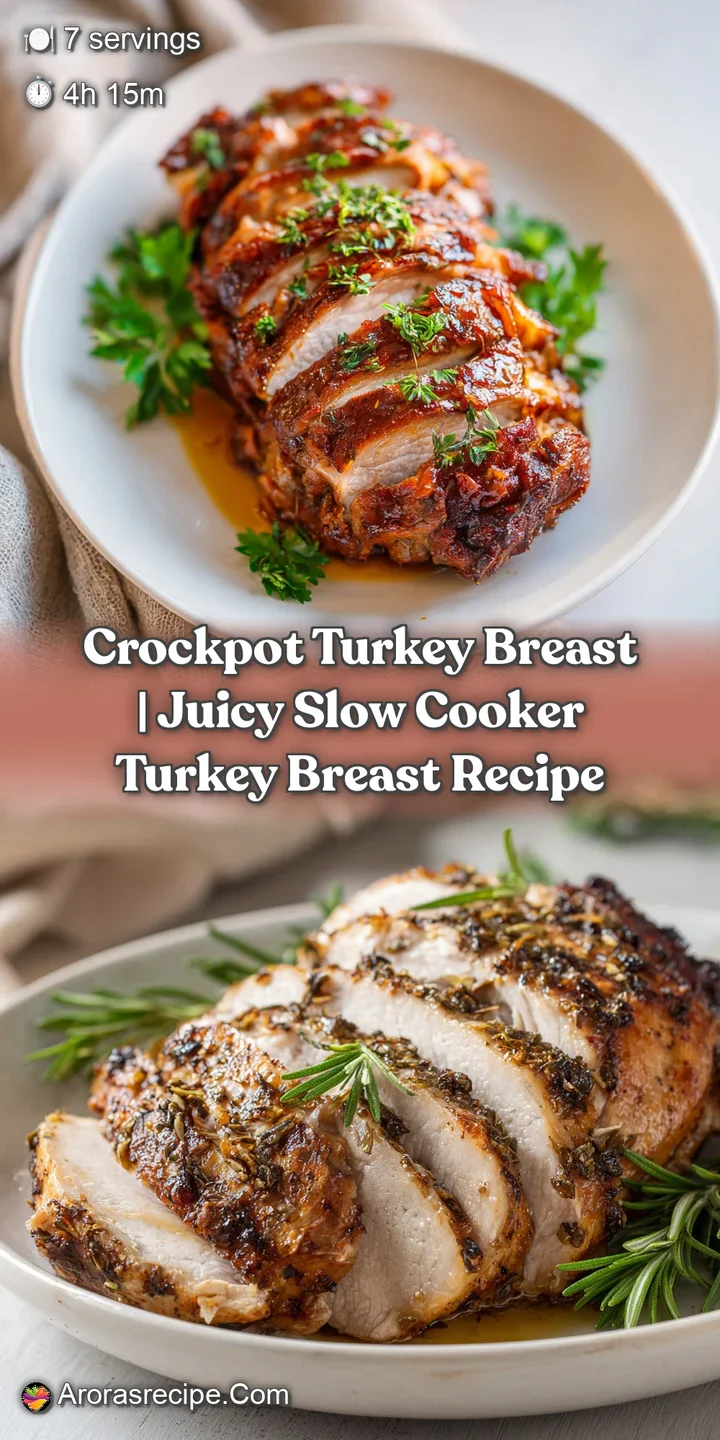 Close-up of succulent, shredded turkey meat with a rich, savory glaze, hinting at slow-cooked tenderness.