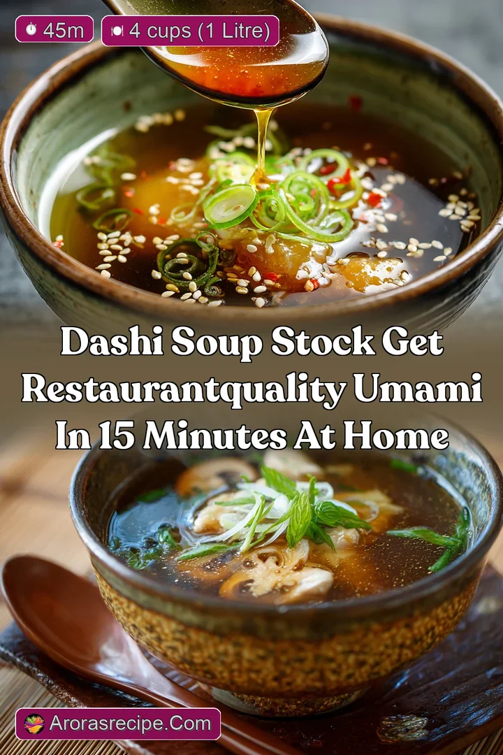 Dashi Soup Stock Get RestaurantQuality Umami in 15 Minutes at Home