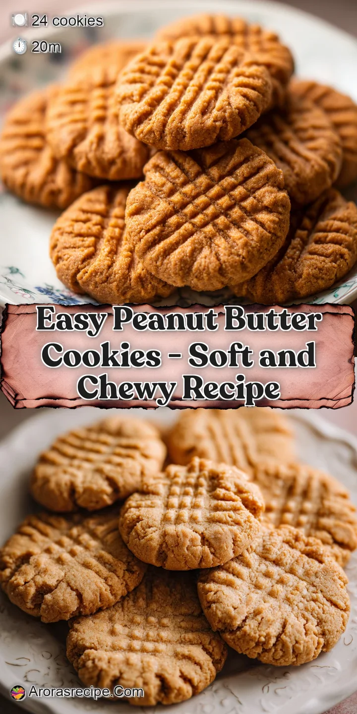 Close-up of a perfectly baked peanut butter cookie, revealing its chewy interior and textured surface.