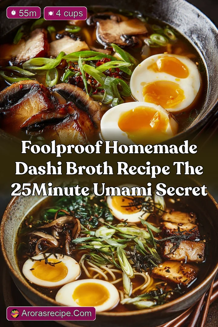 Foolproof Homemade Dashi Broth Recipe The 25Minute Umami Secret
