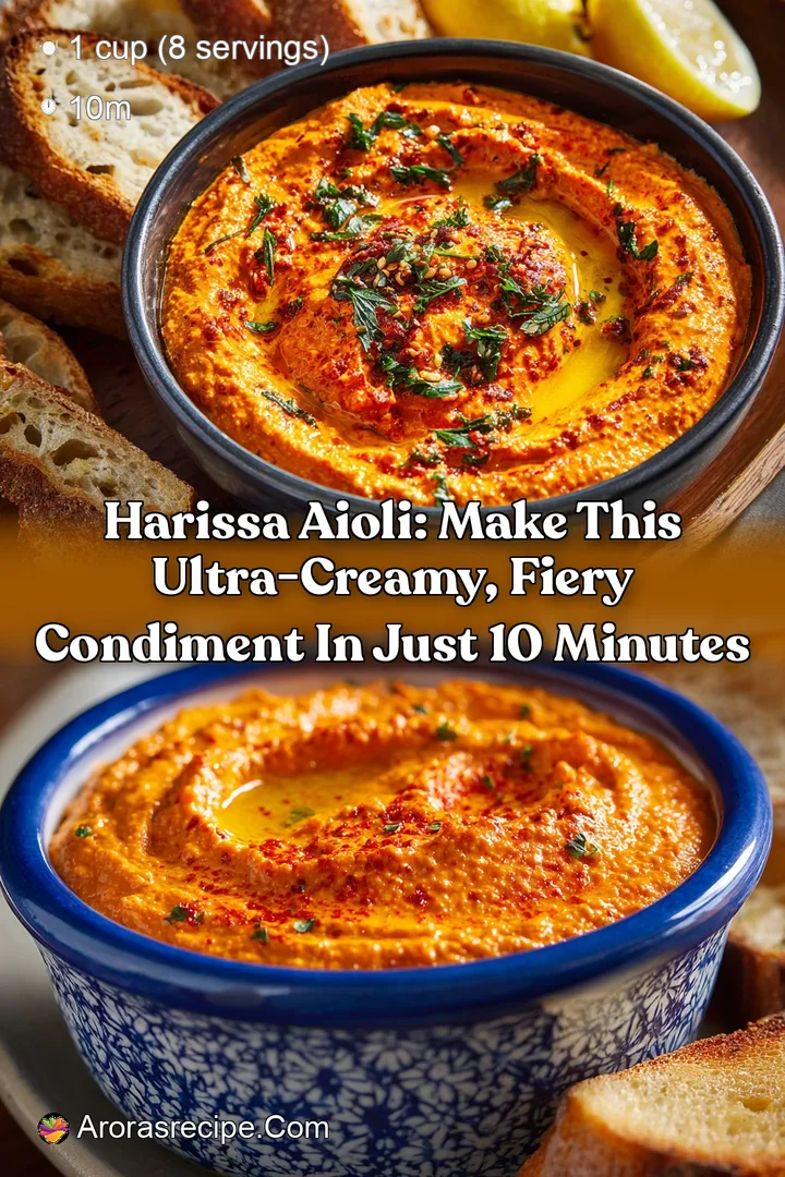 Harissa Aioli: Make This Ultra-Creamy Fiery Condiment in Just 10 Minutes