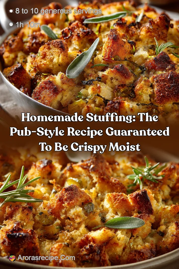 Homemade Stuffing: The Pub-Style Recipe Guaranteed to Be Crispy Moist