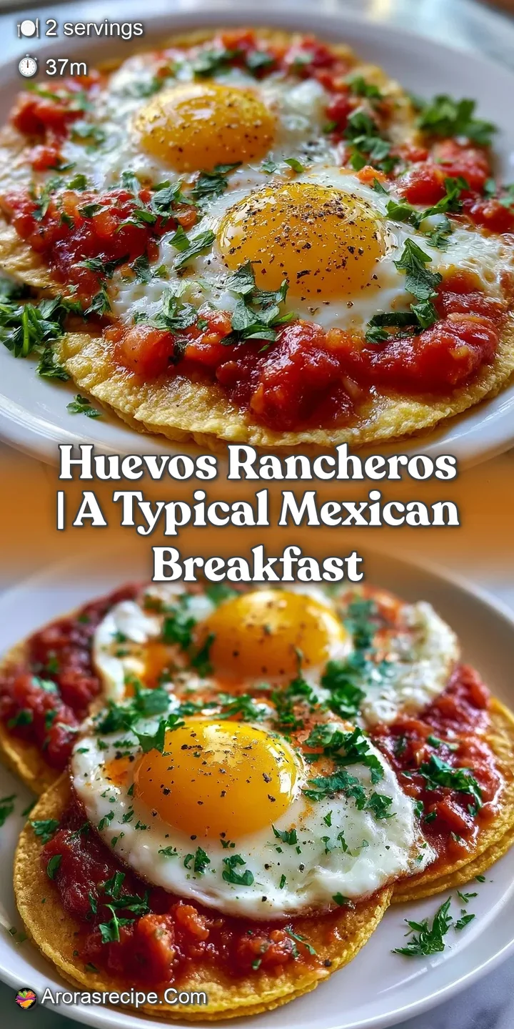 Close-up of a glistening runny egg yolk breaking over a crisp tortilla drenched in rich, spicy tomato salsa.