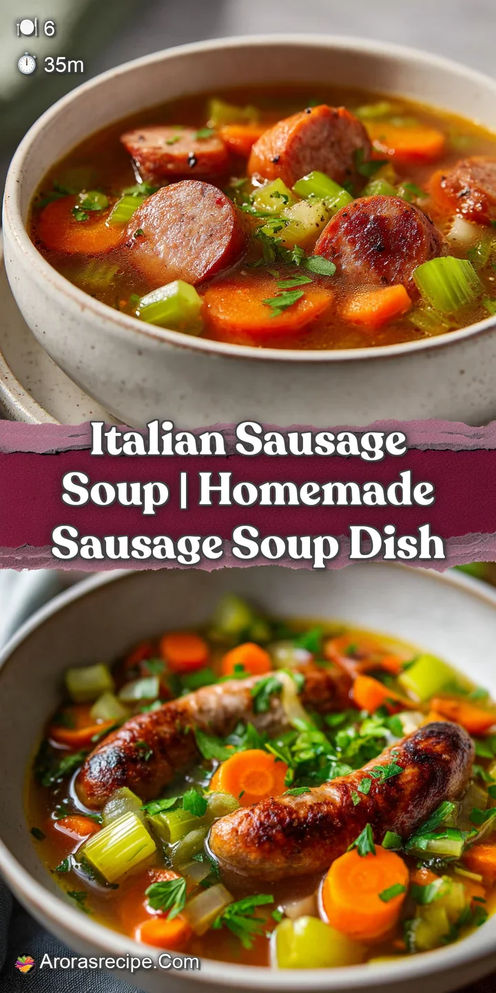 Close-up of glistening golden broth with tender meat crumbles and vibrant orange carrot slices in a rustic bowl.