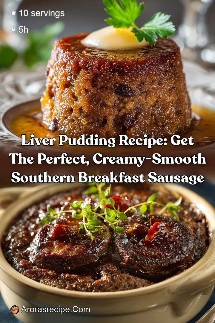 Liver Pudding Recipe: Get the Perfect Creamy-Smooth Southern Breakfast Sausage