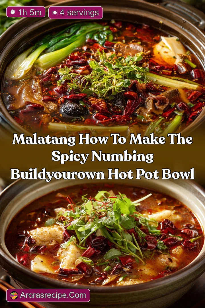 Malatang How to Make the Spicy Numbing BuildYourOwn Hot Pot Bowl