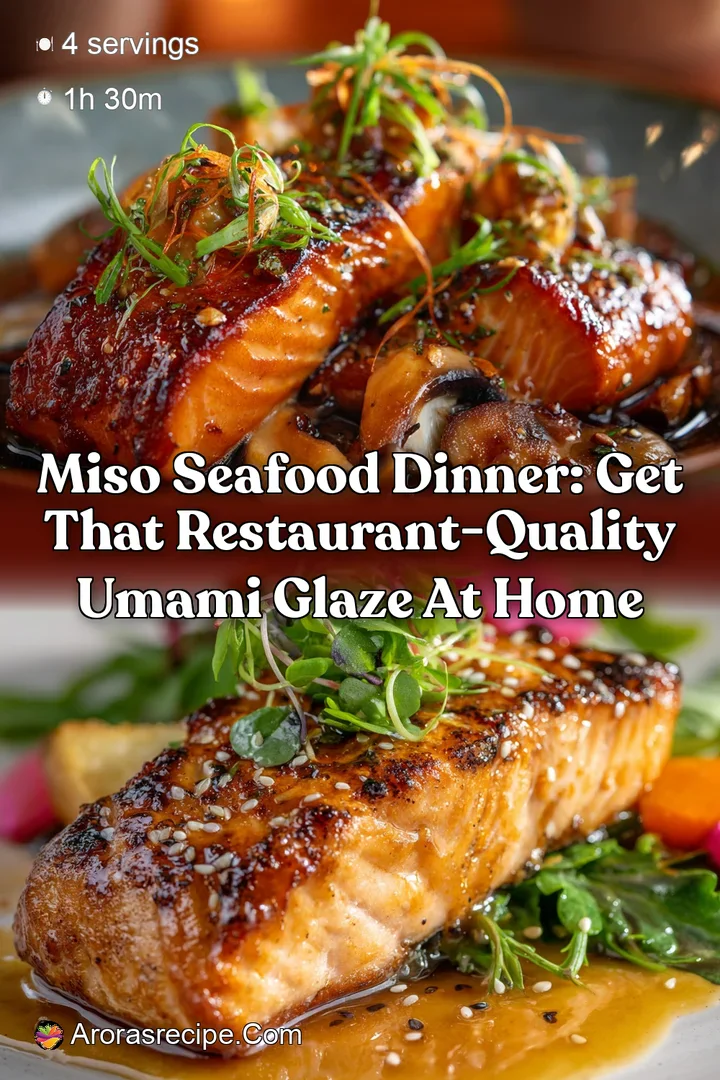 Miso Seafood Dinner: Get That Restaurant-Quality Umami Glaze at Home