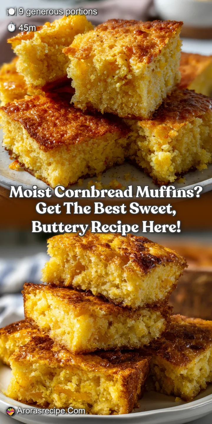 Moist Cornbread Muffins? Get the Best Sweet Buttery Recipe Here!