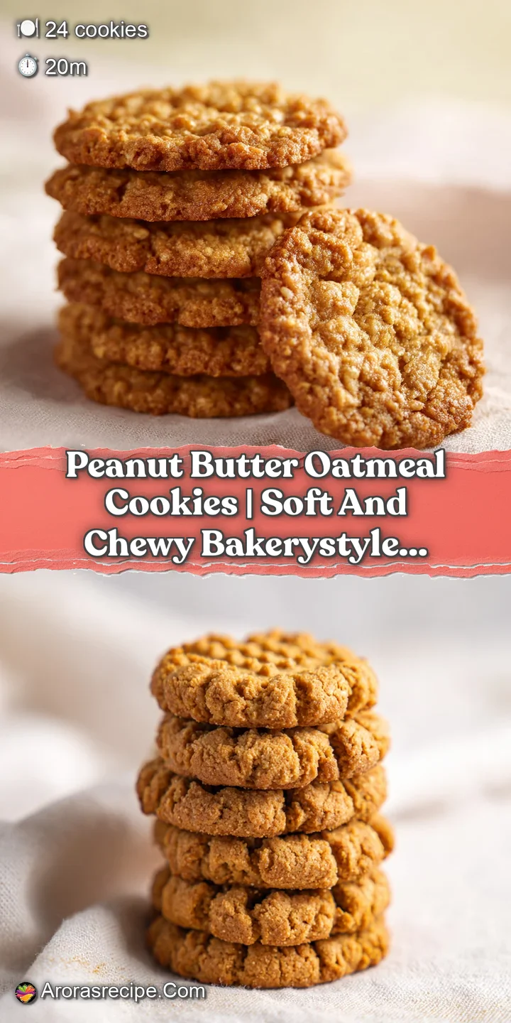 Close-up of a soft, chewy golden cookie showing the coarse texture of rolled oats and a buttery, crinkled surface.