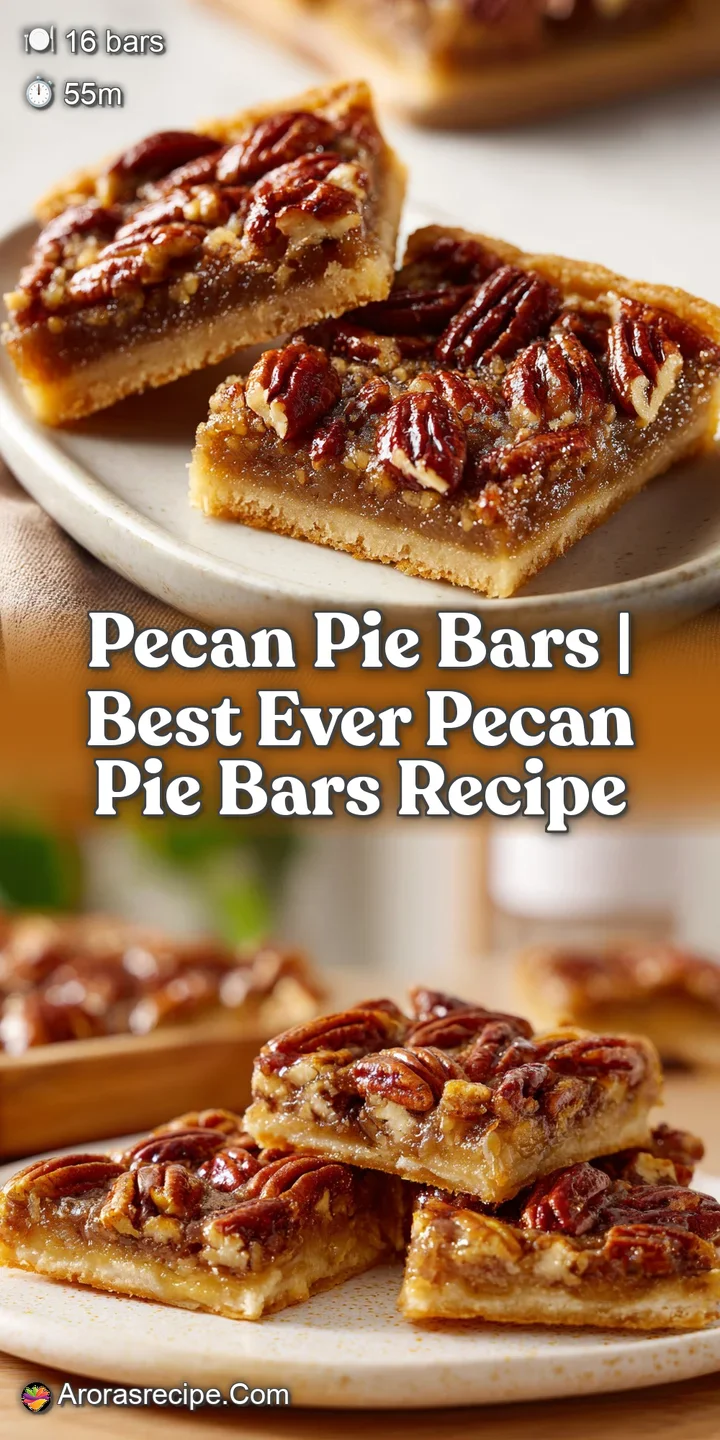 Macro shot of toasted, glossy pecans embedded in a rich, golden-amber syrup atop a buttery, crumbly base.