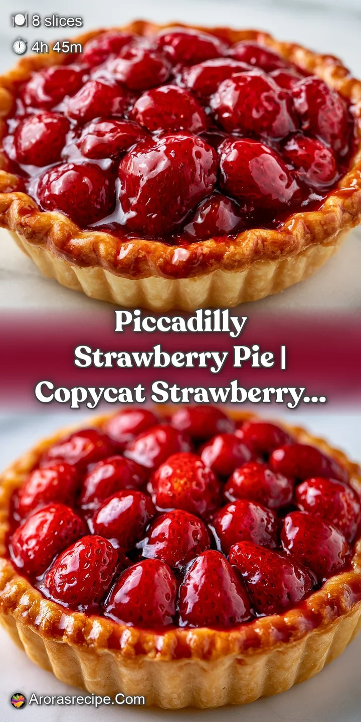 Macro shot of glistening red strawberries beneath a buttery, golden-brown shatter crust with a sugary crunch.