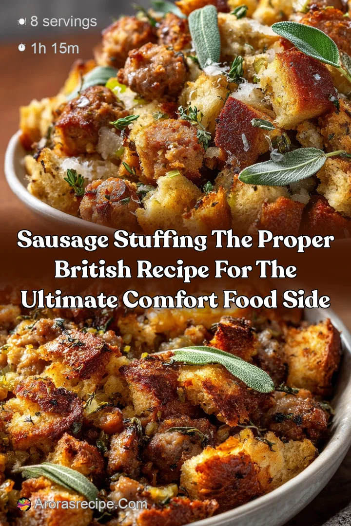 Sausage Stuffing The Proper British Recipe for the Ultimate Comfort Food Side
