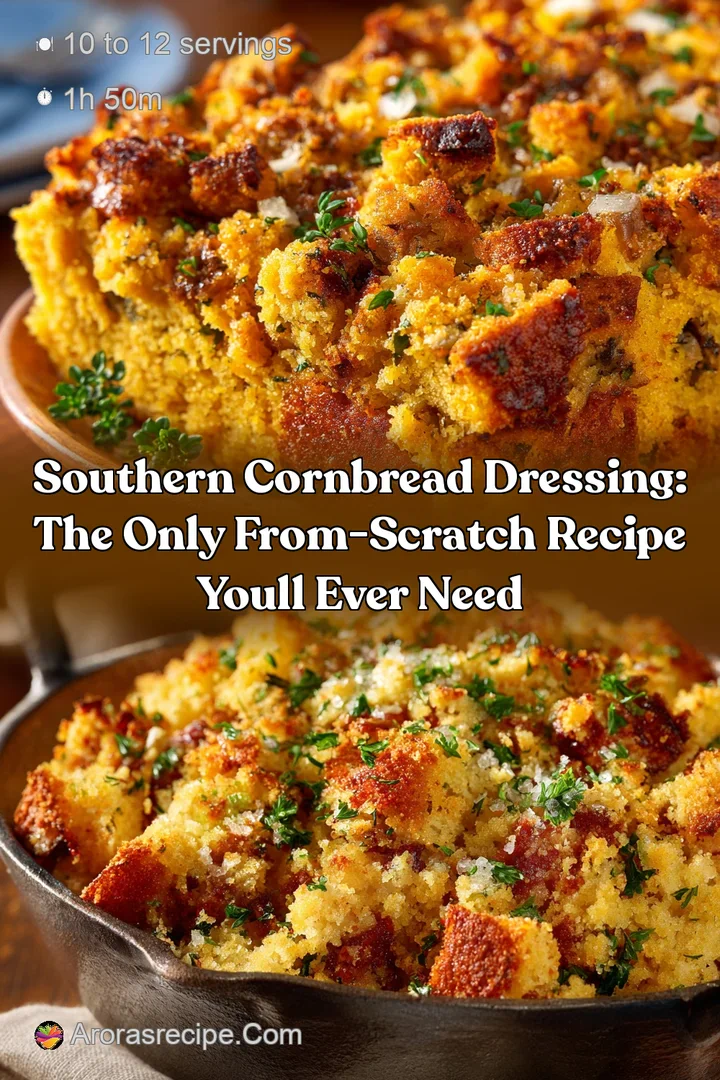 Southern Cornbread Dressing: The Only From-Scratch Recipe Youll Ever Need