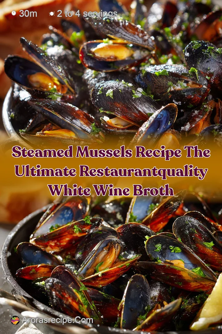 Steamed Mussels Recipe The Ultimate RestaurantQuality White Wine Broth