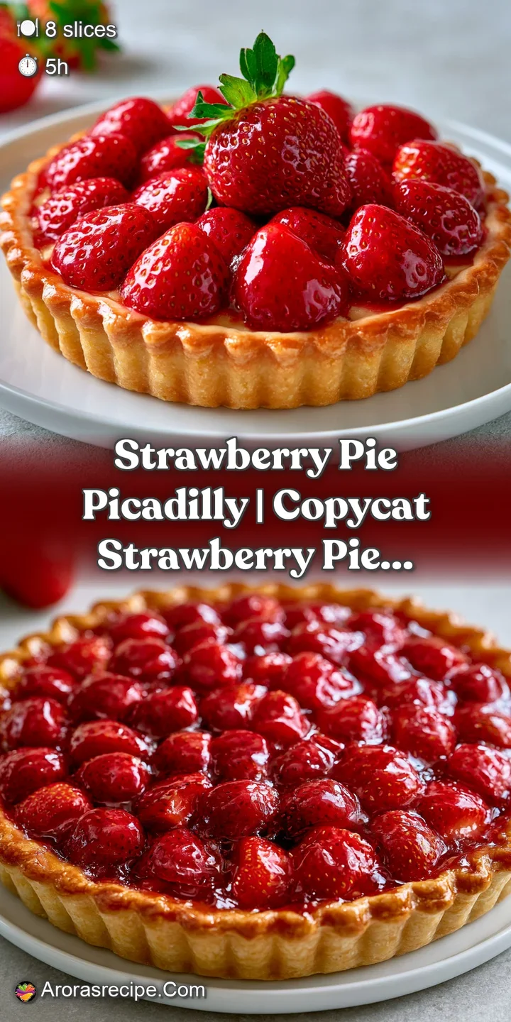 Close-up of juicy, bright red strawberries bubbling under a crisp, sugary golden pastry crust with sugar crystals.