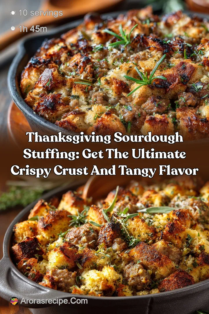Thanksgiving Sourdough Stuffing: Get the Ultimate Crispy Crust and Tangy Flavor