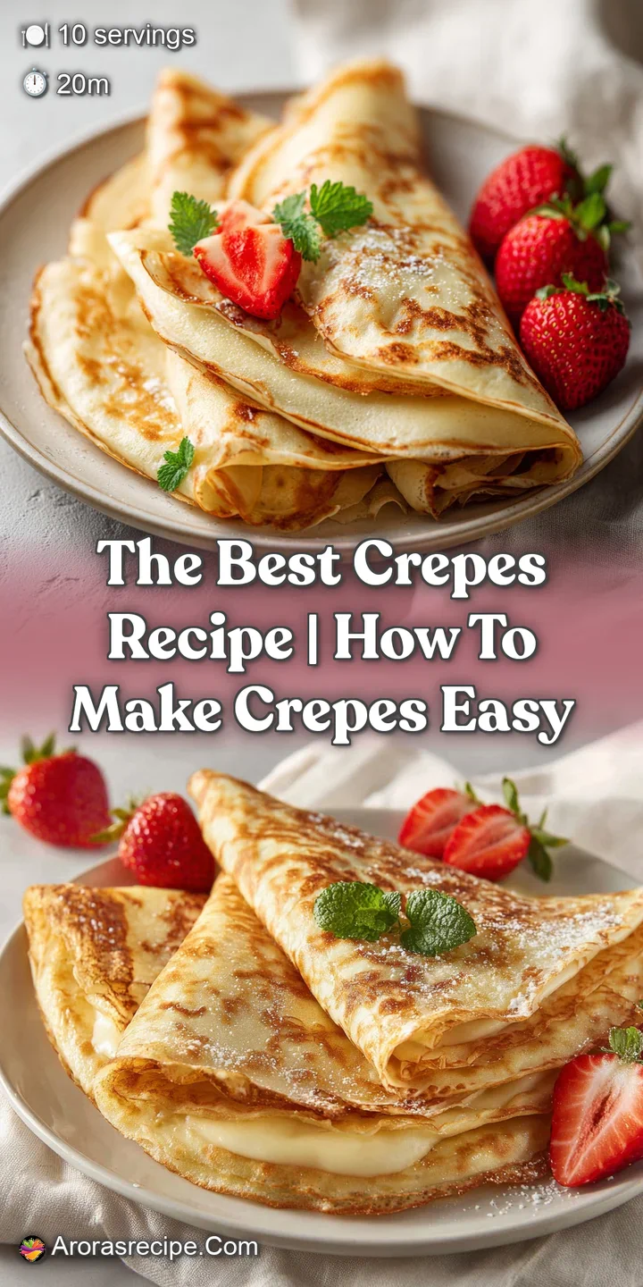 A close-up of a golden-brown crepe, lightly dusted with sugar, showcasing its delicate texture.