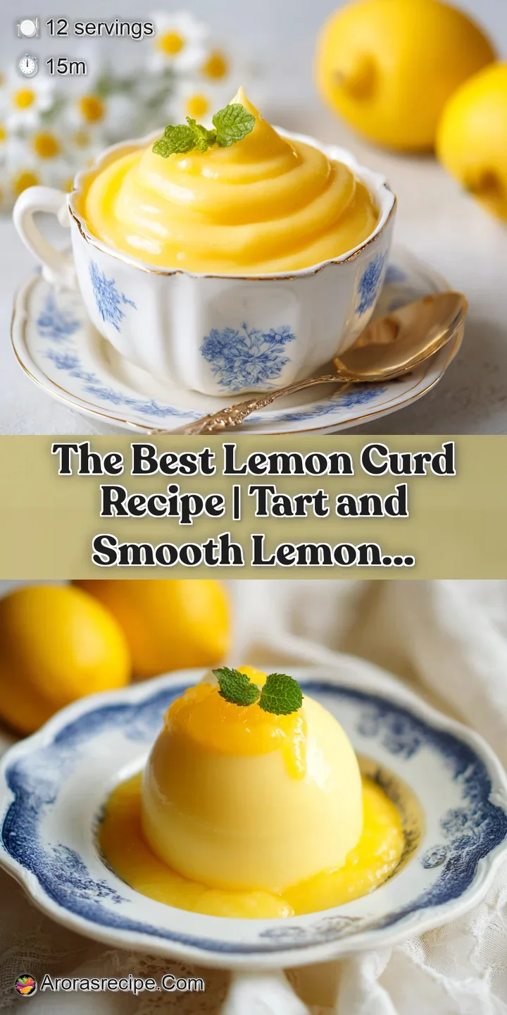 Close-up of glossy, impossibly smooth lemon curd with a slight sheen, showing its vibrant yellow hue.